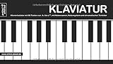 Klaviatur: Ausklappbare Klaviertastatur mit 88 Tasten von A'' bis c''''', mit Notennamen,...