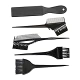GLSTOY 1 Set 5 Stück Haarfärbebrett Haarfärbepinsel Haarfärbebrett Haarfärbemittel...