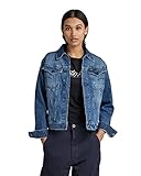 G-STAR RAW Damen Arc 3D Slim Jacket, Blau (Faded santorini C911-C767), XL