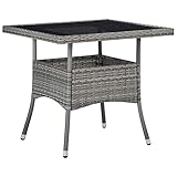 vidaXL Gartentisch für 4 Personen Esstisch Terrassentisch Balkontisch...