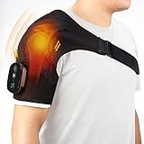 Beheizte Schulterstütze mit Vibration, Verstellbarer Elektrischer Schultergurt...