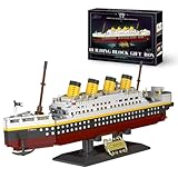 CIJINAY Titanic Bausteinset – Präzises 3D-Model des Legendären Ozeanliners – 2383...