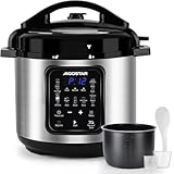Aigostar Schnellkochtopf 6l, 18-in-1 Multikocher, Warmhalte, Antihaftbeschichteter,...