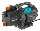 Gardena Gartenpumpe 3700/4 P Basic: Bewässerungspumpe mit 3700 l/h Fördermenge, Leistung...