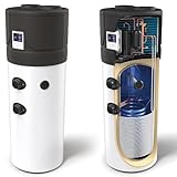 Luft-Wasser Wärmepumpe für Brauchwasser 260Liter Brauchwasserwärmepumpe/Trinkwasser MIT...