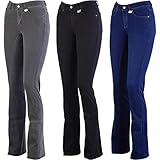 Lazura - Jodhpur Reithose Damen Dina | Denim Reitjeans mit Vollbesatz | atmungsaktive &...