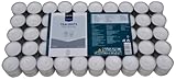 METRO Professional Teelichter, Paraffin, Ø 3.9 x 2.2 cm, Leuchtdauer von 8...