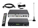 Set-ONE EasyOne 740 HD DVB-T2 Receiver, Freenet TV, Full-HD, HDMI, LAN, Mediaplayer, USB...