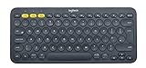Logitech K380 Kabellose Bluetooth-Tastatur, Multi-Device & Easy-Switch Feature, Windows-...