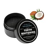 Natural Charcoal Teeth Whitening Powder,Natürliche Aktivkohle Pulver...