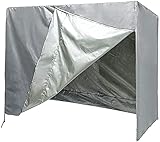 JUNGEN Strandkorbhülle Premium Hollywoodschaukel Schutzhülle wasserdichte Strandkorb...