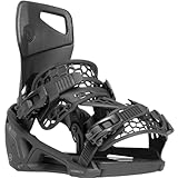 Nidecker Unisex-Erwachsene Supermatic Snowboard-Bindungen, Schwarz, L (8-11.5)