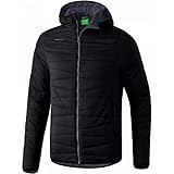 Erima Kinder Steppjacke Schwarz/Dunkelgrau 164