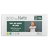 Eco by Naty Baby Öko Windeln - umweltfreundliche Premium-Bio Windeln aus...