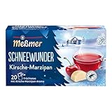 Meßmer Schneewunder | Früchtetee mit Kirsche-Marzipan-Aroma | 20 Teebeutel | Vegan |...