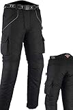 Texpeed Motorradhose mit protektoren herren - Textil Wasserdicht Motorroller...