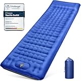 Isomatte Camping Selbstaufblasend, 12CM Verdicktes Aufblasbare Matratze Kleines Packmaß,...