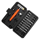Hammer- und Durchschlag-Set, 12 Splinttreiber Rollstift-Durchtreiber-Set Tragbarer...