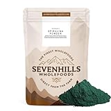 Sevenhills Wholefoods Spirulina Pulver Bio 500g - natürliche Entgiftung, Detox,...