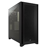 Corsair 4000D Airflow Tempered Glass Mid-Tower ATX-Gehäuse (High Airflow Front...