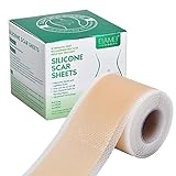 Cozlly Silikon-Narbenblätter (4CMx3M Rolle), Silikonpflaster für Narben,...