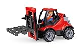 Lena® Truckies Gabelstapler mit Palette – 22 cm Spielzeug-Stapler mit Spielfigur,...