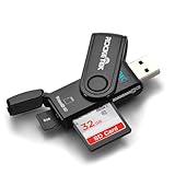 USB 3.0 Kartenleser, Hochgeschwindigkeits-2-in-1-Speicherkartenleser-Adapter mit...