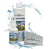 PANDACLEANER Brillenreiniger | 50ml Spray + 250ml Nachfüllflasche | ohne...