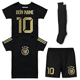 Deutschland Fußballtrikot-Set personalisiert für Jungen & Mädchen – mit deinem Namen...