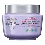 L'Oréal Paris Elvital Hydra Hyaluronic feuchtigkeitsspendende Haarmaske für glänzendes...