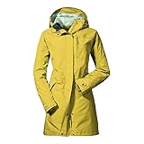 Schöffel Damen Parka Malmö1, wasserdichte Regenjacke für Frauen mit...