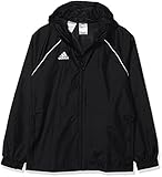 adidas Kinder Core18 RN Jkt Y Jacke, schwarz/weiß, 128