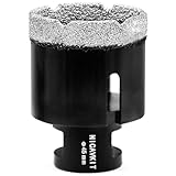NICAVKIT 45mm Diamant Fliesenbohrer, M14 Diamant Lochsäge Bohrkrone, Diamantbohrer für...