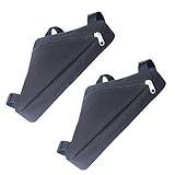 Milisten 2 Stück Werkzeugtasche für Frontträger dreieckstüten fahrradgepäcktasche...