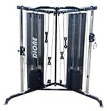 Dione Cable Crossover 2X 50KG Kraftstation - Multi-Kabelzug - Fitness Training Center -...