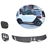 Passend Für Mercedes-Benz Smart Fortwo 2016-2017 Cf Dachspoiler + Seitenschlitz...
