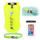 Schwimmboje,Boje Schwimmen Aufblasbare Trockentasche 20l mit Wasserdichter...