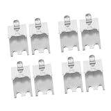 HOMSFOU 8 Stück Layer Rack Clamp WAHR Gestell Gefrierregal Regalhalterung...