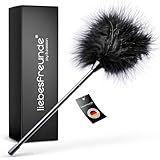 Liebesfreunde® Federkitzler für sinnliche Sexspiele - Kleiner Sex Feder Puschel zum...