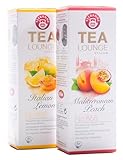 Tealounge Mediterranes Duo (40g) – Italian Lemon No. 882 & Mediterranean Peach...