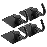 IMIKEYA 4 Stück selbstklebender handtuchhalter Klebehaken vier selbstklebende Haken...