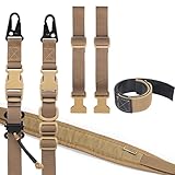 OneTigris 2 Punkt Gewehrriemen, 1 Zoll breiter Sling Riemen mit austauschbaren...