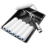 Mister Rui Farbroller Set, Schaumwalzen Set 6', Schaumstoff mit Hoher Dichte,...