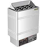 FlowerW 9kw Elektroherd Saunaofen 380-415V Saunaofen Interner Steuerung Eingebaute Sauna...