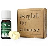 Zirbenöl 10ml - 100% naturreines Zirbelkieferöl - Zirben Öl - Zirben Raumduft -...