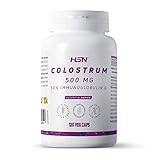 HSN - Colostrum | 500 mg | Mit 30% Immunglobulin G | 2000 mg Tagesdosis | Vegetarisch,...