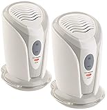 newgen medicals Luftionisierer: 2er-Set Mini-Ionisator & Luftreiniger für Auto, Schränke...