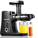 AMZCHEF Entsafter Gemüse und Obst mit 2 Geschwindigkeitsmodi - Entsafter Slow...