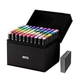 Malmarker, Farbmarker, Zeichenstifte, wasserfeste Doppelspitze auf Ölbasis, für feines...