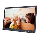 15 Zoll Digital Bilderrahmen,Digitaler Fotorahmen,USB 1280x800 HD Touchscreen...